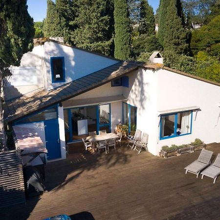 06V - Beautiful Villa With Spa Pool And Tennis Biot Exteriör bild