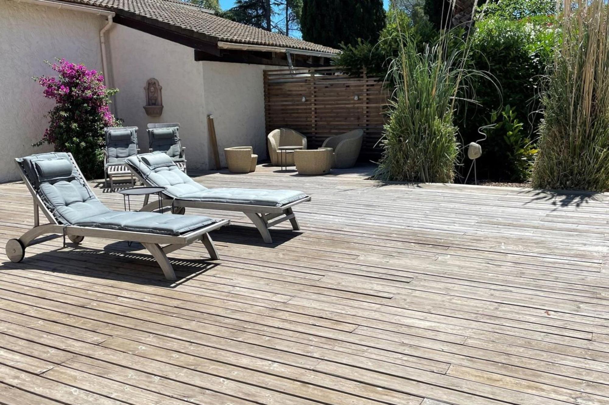 06V - Beautiful Villa With Spa Pool And Tennis Biot Exteriör bild